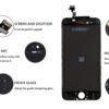 Iphone 6 black display and touch