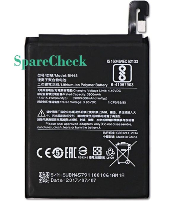 redmi note 5 pro battery