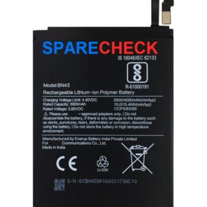 Note 6 pro battery