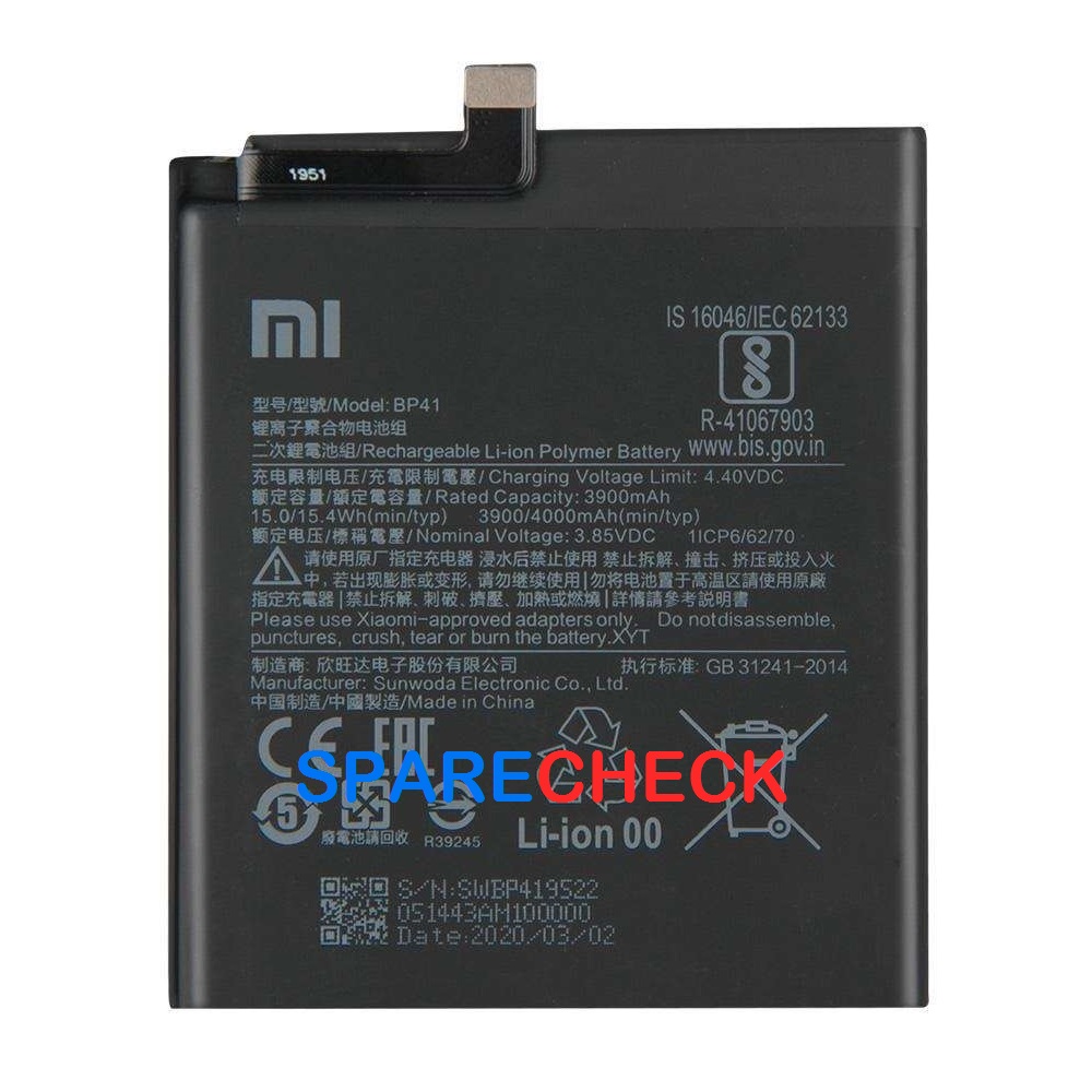 Redmi Note 11 Battery | 100% Original - SpareCheck Mobile Display