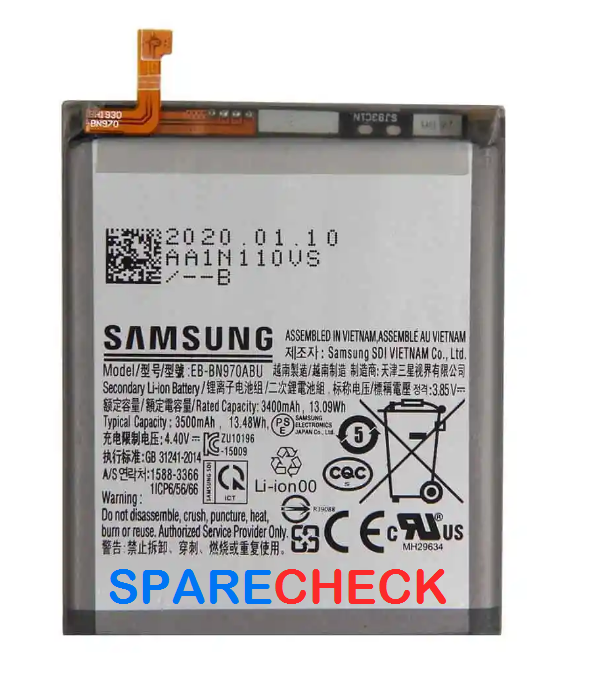 Samsung Note 10 Battery