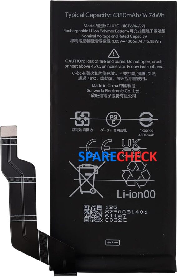 Pixel 6a Battery