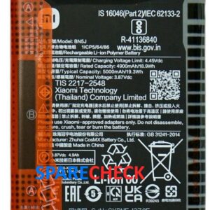 Redmi Note 12 5G Battery | 100% Original Backup