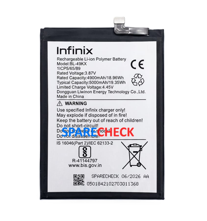 Infinix Note 12 Pro Battery | 100% Original Back Up
