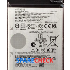 NOTHING CMF Phone 1 Battery | 100% Original Back Up
